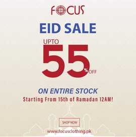 Focus Clothing Eid Sale