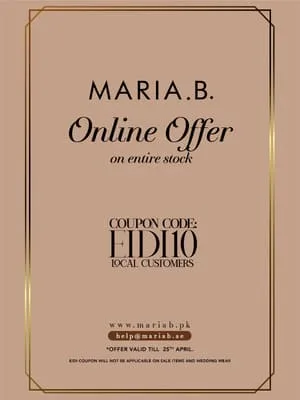 Maria B Clothing Eid Sale