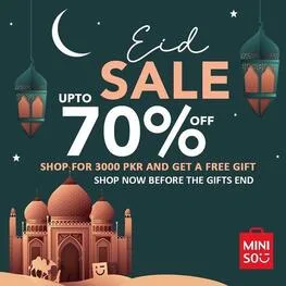 Miniso Pakistan Eid Sale