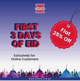 Oxford clothing Store Eid Sale