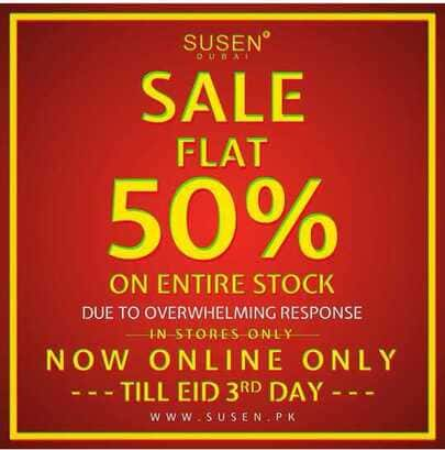 SUSEN DUBAI - Pakistan Eid Sale