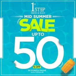 1st STEP shoes Summer Sale