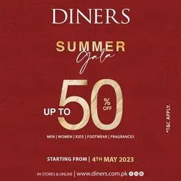 Diners clothing Summer Sale