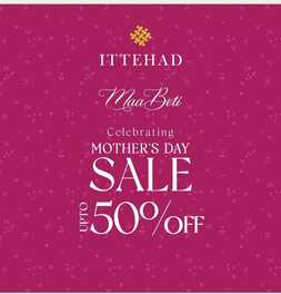 Ittehad clothing Mother's Day Sale