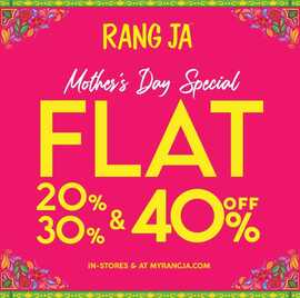 RangJa Clothing Mothers Day Sale