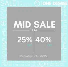 One Degree Mid Season Sale