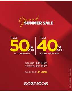 Edenrobe clothing summer Sale