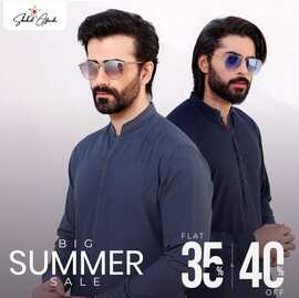 Shahid Afridi clothing summer Sale