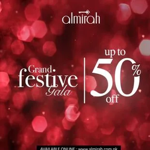 Almirah clothing store Grand Festive Sale