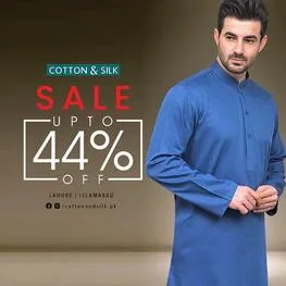 Cotton & Silk clothing store for men summer sale