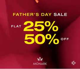 Monark clothing Father's Day Sale