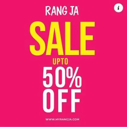 My RangJa Clothing store Summer Sale