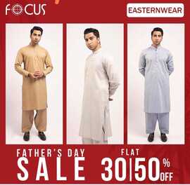 FOCUS Clothing Fathers Day Sale