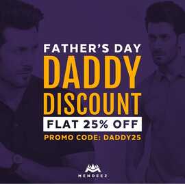 Mendeez Clothing Father day Sale