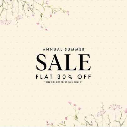 Dhanak Clothing Annual Summer Sale