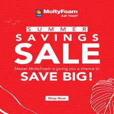 Master MoltyFoam Summer Savings Sale