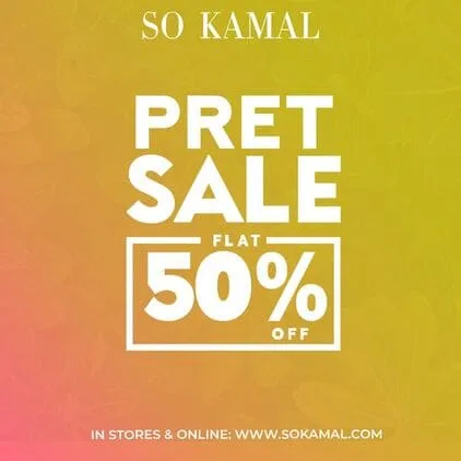 So Kamal clothing summer Sale