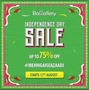 Bagallery Beauty, Fashion and Lifestyle Store Independence Day Sale