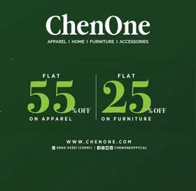 ChenOne fashion and home store Azadi Sale