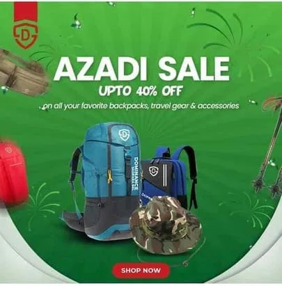 Dominance Sporting goods shop Azadi Sale