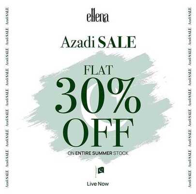 Ellena clothing store Azadi Sale