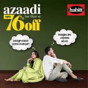 Habitt Furniture and Home Store Azadi Sale