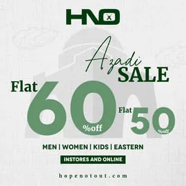 Hope Not Out clothing store Azadi Sale