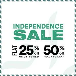 Ittehad clothing brand Azadi Sale