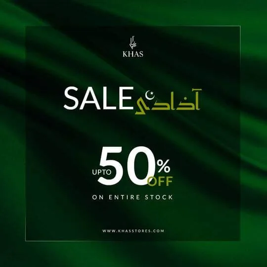 Khas Fashion and Lifestyle Store freedom sale