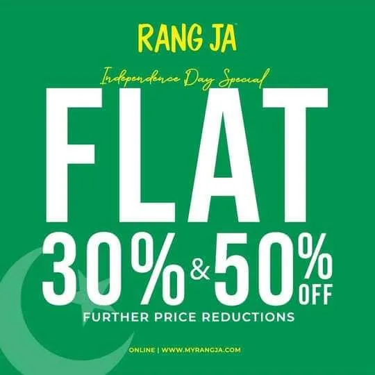 My RangJa clothing Independence Day Sale