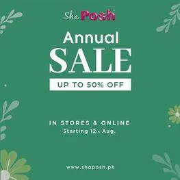 Sha Posh women clothing store ANNUAL SALE