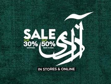 So Kamal clothing brand Azadi Sale