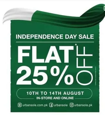 Urbansole shoes store Independence Day Sale