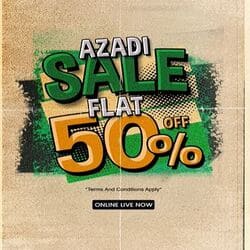 One PK Clothing store Azadi Sale