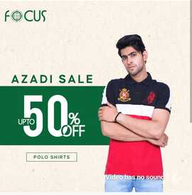 Focus Clothing Azadi Sale