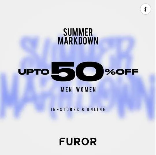 FUROR Clothing Summer Sale