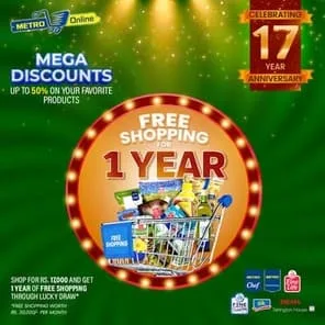 METRO supper store Pakistan ANNIVERSARY Sale