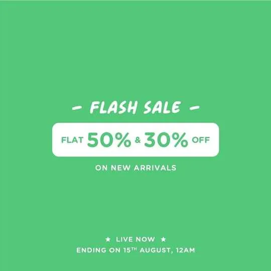 Pepperland Kidswear Flash Freedom Sale