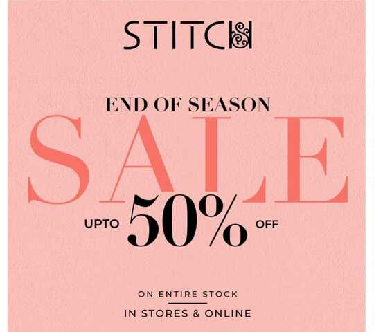 Stitch The Pret Clothing store Season End Sale