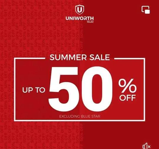 Uniworth men clothing Shop Summer Sale