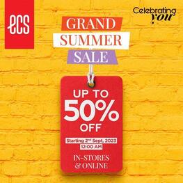 ECS shoes and bags store Grand Summer Sale