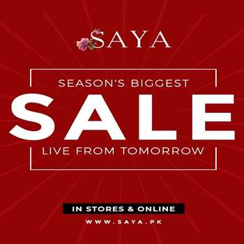 SAYA Clothing Store Session Biggest Sale