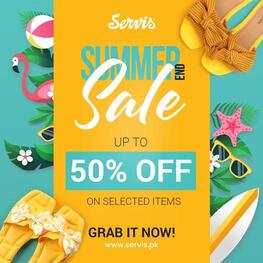 Servis Shoes Summer End Sale