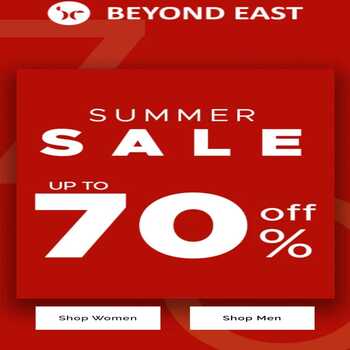 Beyond East Clothing Summer Sale