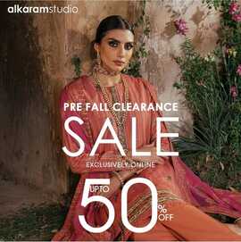 Alkaram Studio Pre Fall Clearance Sale