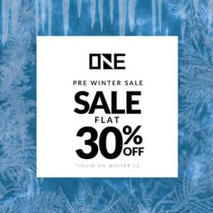 ONE clothing Pre winter Sale