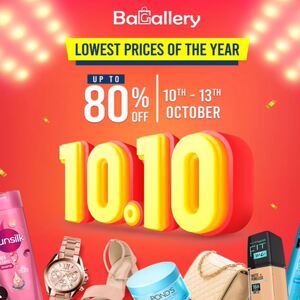 Bagallery is a Beauty, Fashion and Lifestyle Grand 10.10 Sale