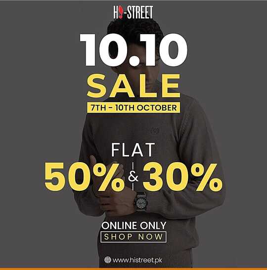 Hi Street Fashion Store 10.10 Sale