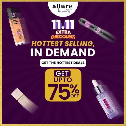 Allure Beauty 11.11 Sale