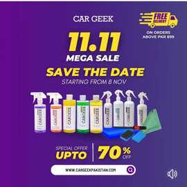 Car Geek Pakistan 11.11 Sale 2023